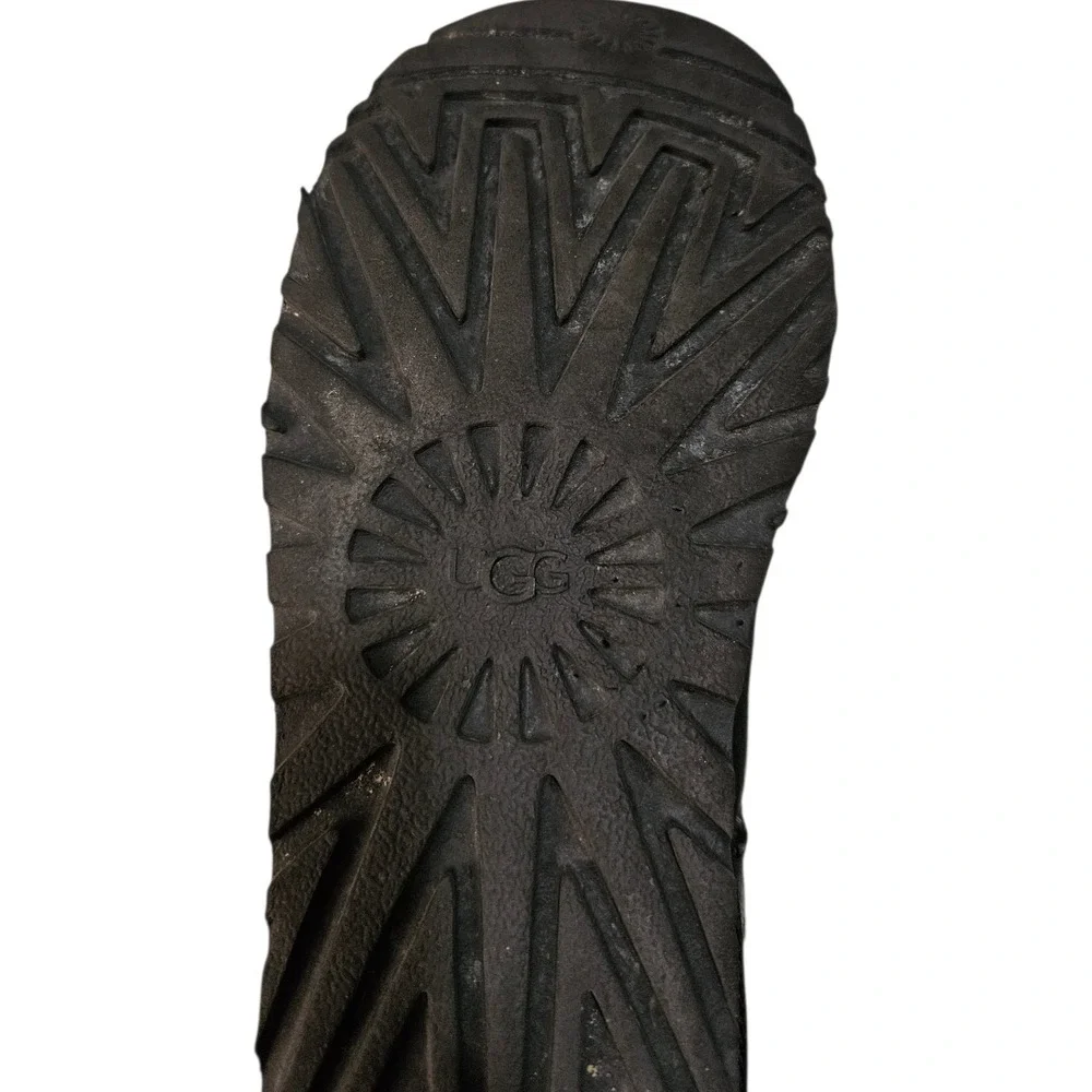 UGG Mini II Boot Women's Size US 7 Green Suede Boots EU 38 1016222 Fur Sherpa - Picture 5 of 7